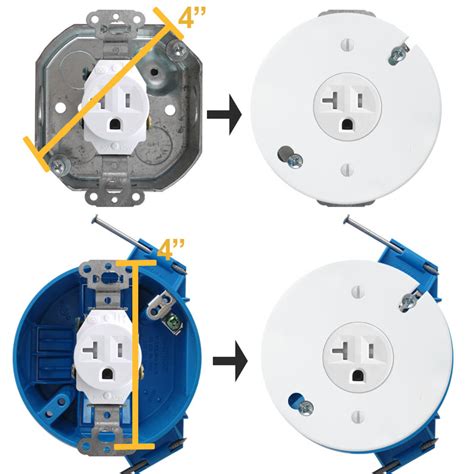 cover for round electrical box|round receptacle outlet cover plates.